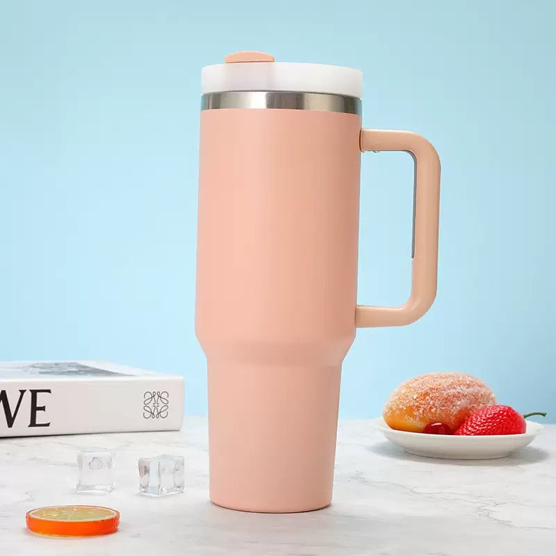 Peach tumbler