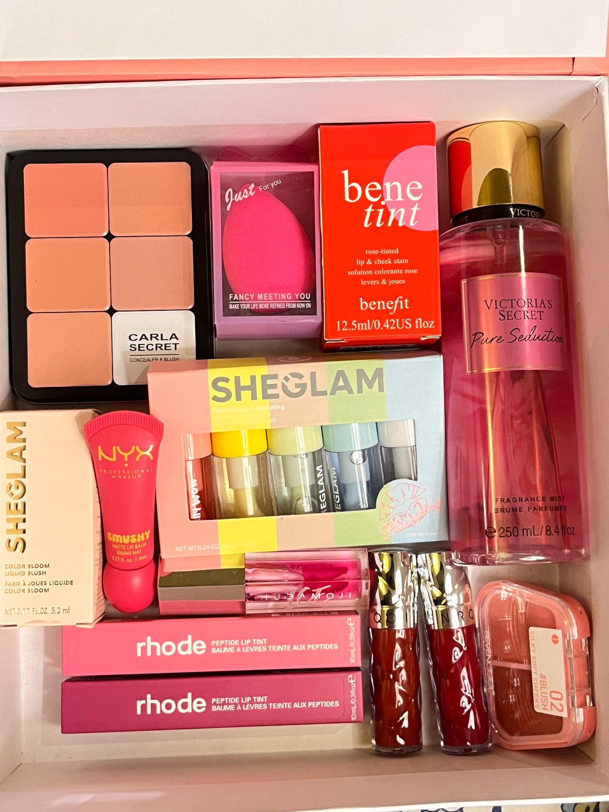 Massive makeup box (includes all essentials)