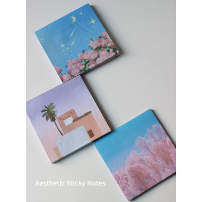 Aesthetic Imported Sticky notes- Printed Premium quality