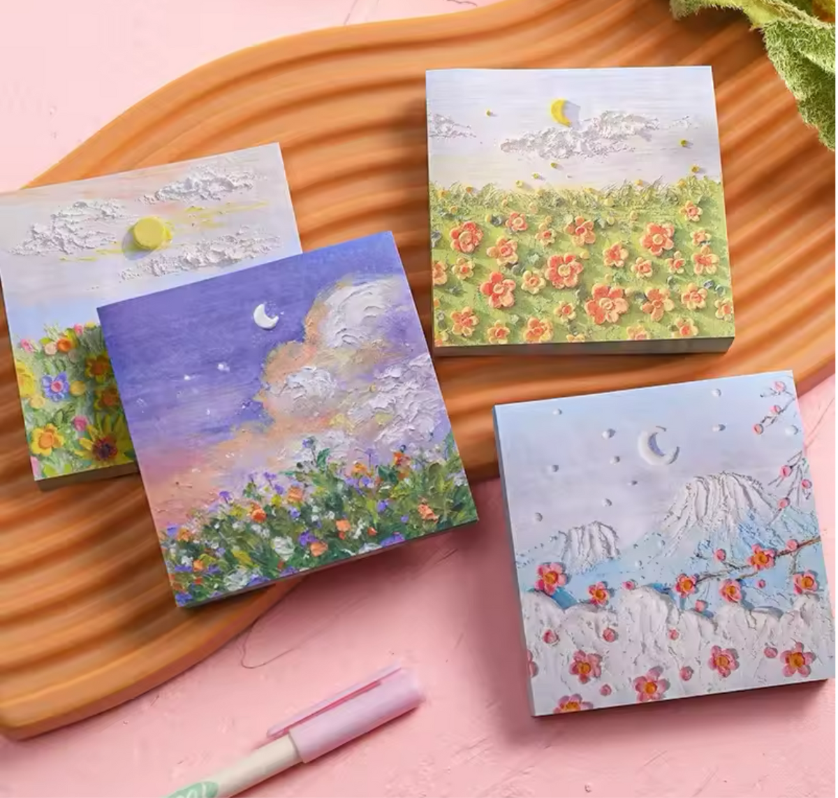 Aesthetic Imported Sticky notes- Printed Premium quality