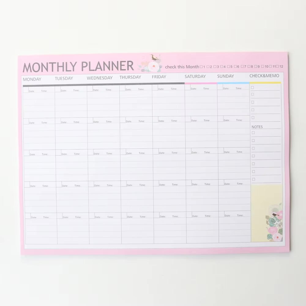 BB-Monthly Planner