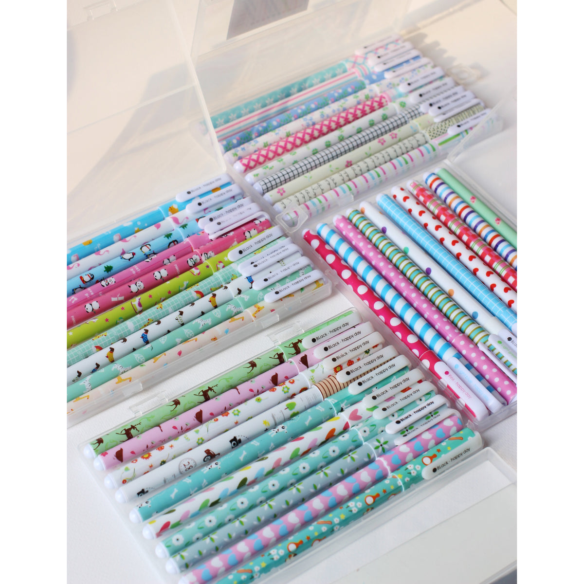 BB Aesthetic Imported Gel Pen Pack(High quality fluent working pen nibs)