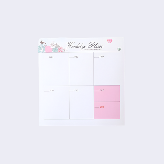 Bb-Mini weekly Planner