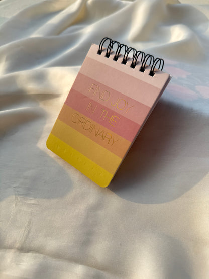 Mini pocket sized lined draft pad