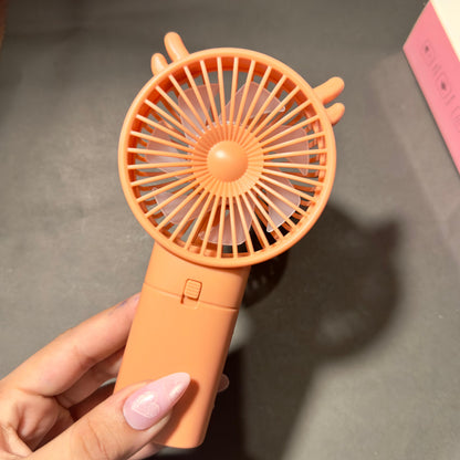 BB Handheld Mini Fan, Hand Fan, Portable Battery Powered Pocket Fan