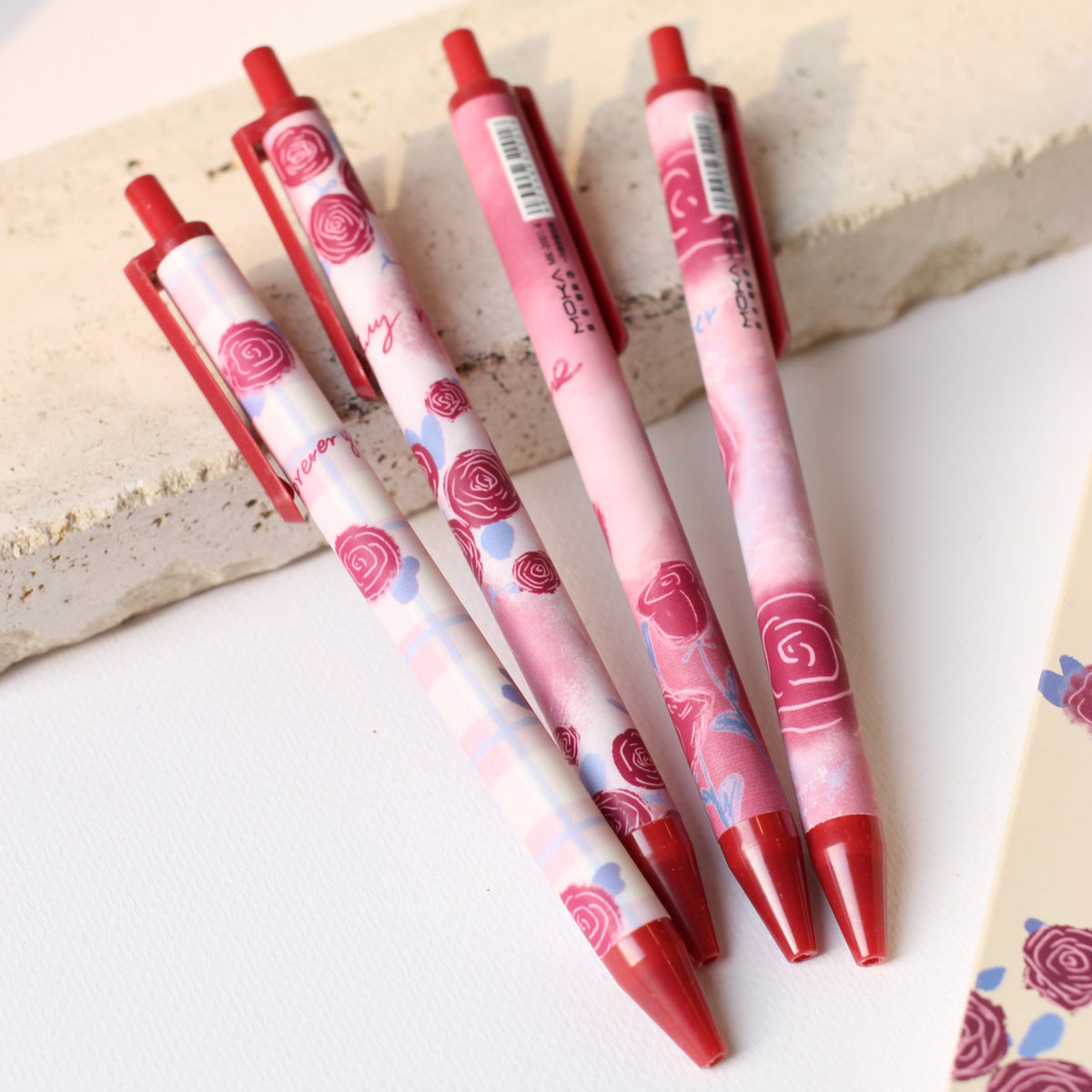 Aesthetic Gel Pen Pack(High quality fluent working pen nibs)