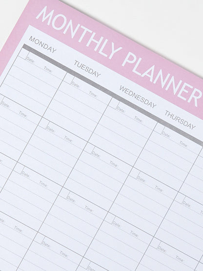 BB-Monthly Planner