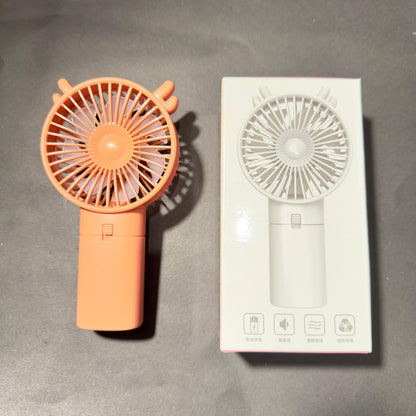 BB Handheld Mini Fan, Hand Fan, Portable Battery Powered Pocket Fan