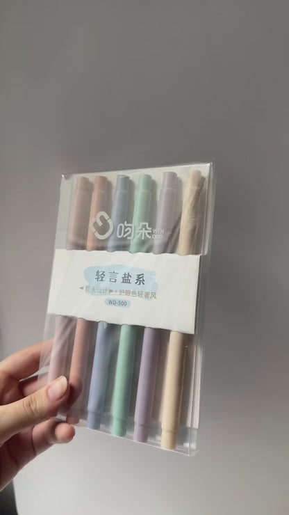 Aesthetic Double Sided Highlighters Pack