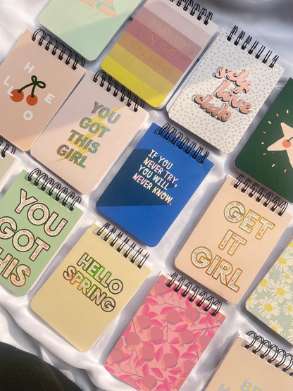 Mini pocket size diaries